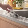 2 In 1 groove cleaning tool - window / door frame cleaning brush - clothCleaning