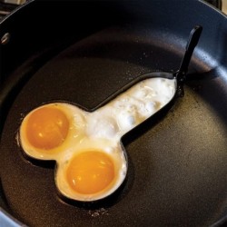 Lustige Eierform - Penisform
