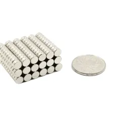 N35 - magnes neodymowy - okrągła tarcza - 8mm * 3mmN35