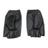 Fingerløse skinnhansker - punkstil - unisex