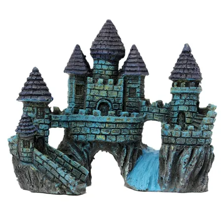 Zamek z żywicy - wieża - dekoracja akwariumDekoracje