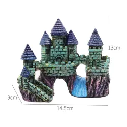 Resin castle - tower - aquarium decorationDecorations