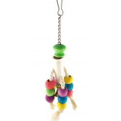 Gabbia giocattolo per pappagalli - con campanello