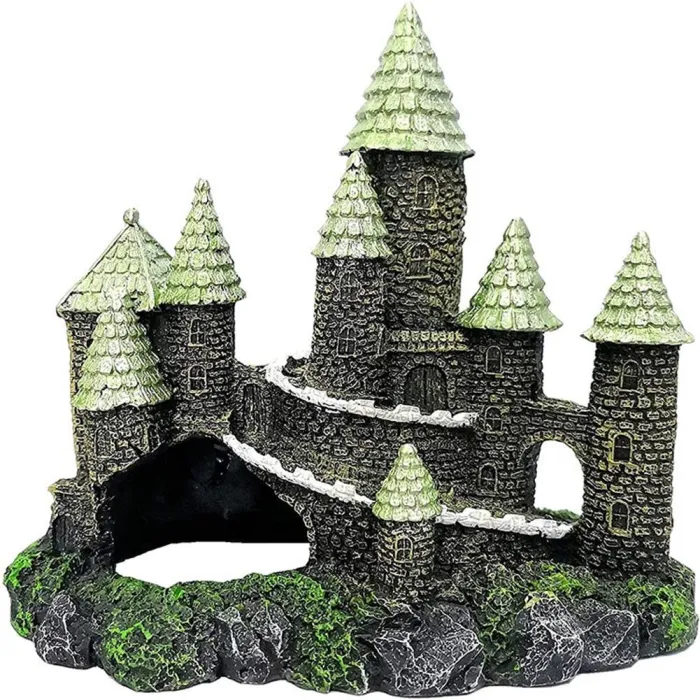 Resin castle - aquarium decorationDecorations