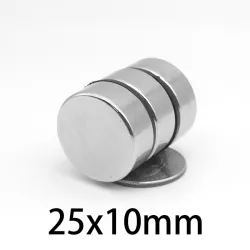 N35 - aimant néodyme - disque puissant - 25mm * 10mm