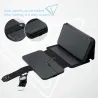 Solcelle sammenleggbar telefonlader - USB - 10W - 4/5 solcellepaneler