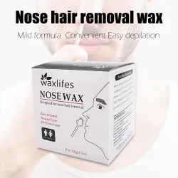 Cire épilatoire pour le nez - set