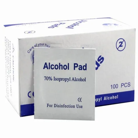 Alkoholipyyhkeet - antiseptiset pyyhkeet - antibakteeriset - 100 kpl