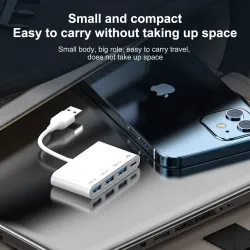 4-poorts HUB - type-C / USB - splitter - OTG-adapter - USB 3.0Hubs