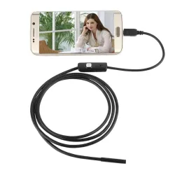 Mini endoskooppikamera - vedenpitävä - 6 LED - 720P - 7mm