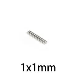 N35 - ímã de neodímio - disco forte - 1mm * 1mm