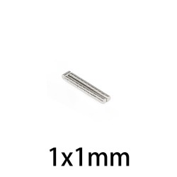 N35 - neodymmagnet - sterk skive - 1mm * 1mm