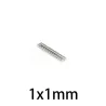 N35 - ímã de neodímio - disco forte - 1mm * 1mm