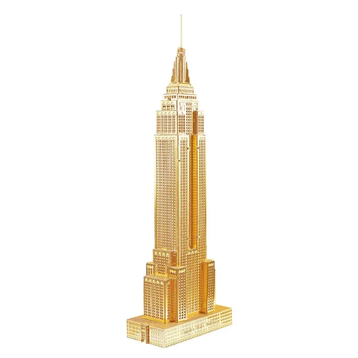 MetalRompecabezas de metal - kit de construcción - Empire State Building