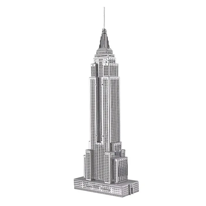Metallpuslespill - byggesett - Empire State Building