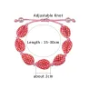 Handmade seashell bracelet - adjustable ropeBracelets
