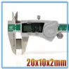 N35N35 - imán de neodimio - bloque fuerte - 20 mm * 10 mm * 2 mm