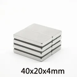 N35 - magnete al neodimio - blocco forte - 40mm * 20mm * 4mm