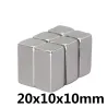 N35 - aimant néodyme - bloc cuboïde puissant - 20 mm * 10 mm * 10 mm