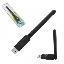 RedLAN inalámbrica Wi-Fi - adaptador con antena - USB - 150Mbps