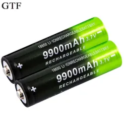 GTF - 18650 - 3,7V - 9900mAh - Li-on batteri - oppladbart