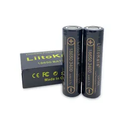 Batterie d'origine - 18650 - 3.7V 3400mAh - rechargeable