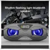 Bluetooth-Lautsprecher - kräftiger Bass - UKW-Radio - TF-Karte - LED - mit Display