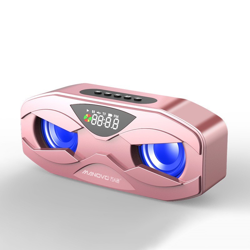 Bluetooth speaker - powerful bass - FM radio - TF card - LED - with displayBluetooth speakers