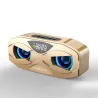 Bluetooth-högtalare - kraftfull bas - FM-radio - TF-kort - LED - med display