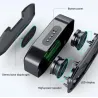 Bluetooth-högtalare - kraftfull bas - FM-radio - TF-kort - LED - med display
