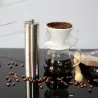 Mini manuel kaffekværn i rustfrit stål