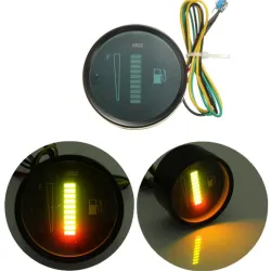 10 LED 12V - moottoripyörä / auton mittaus polttoaineen tason sensori - alumiiniseokset