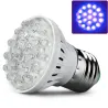 Plantevekstpære - 20 LED - UV-lys - E27 - 1W