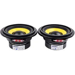 4 tommer bashøjttaler - billydhøjttaler - 4 ohm / 8 ohm - 20W 2 stk.