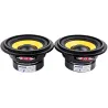 4 tommer bashøjttaler - billydhøjttaler - 4 ohm / 8 ohm - 20W 2 stk.