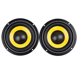 4 tommer bashøjttaler - billydhøjttaler - 4 ohm / 8 ohm - 20W 2 stk.