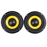 Woofer 4 pouces - haut-parleur audio de voiture - 4 Ohm / 8 Ohm - 20W 2 pièces