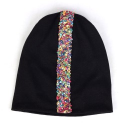 Sombreros & gorrasGorro de algodón - con pedrería de colores