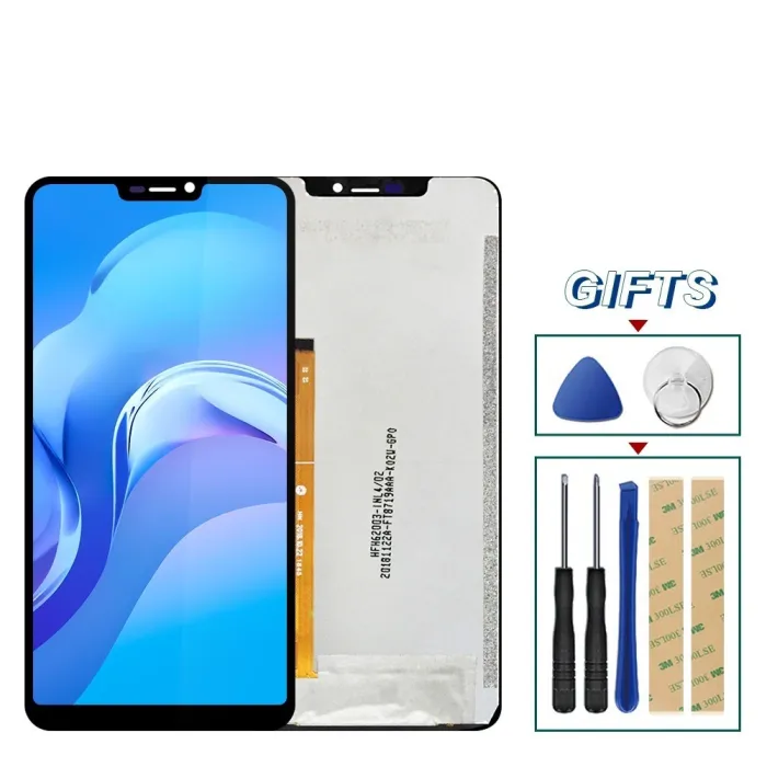 6.18'' Oukitel U23 - LCD display - touch screen digitizer - with tools / adhesiveScreens