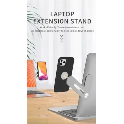 Computer / laptop screen phone holder - adjustableHolders