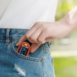 YK K1 - pediatric finger oximeter - pulse / blood oxygen / saturation meter - for kidsMeasuring instruments