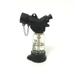 Briquet à gaz transparent - rechargeable