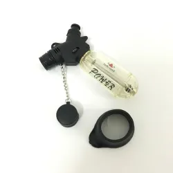 Briquet à gaz transparent - rechargeable