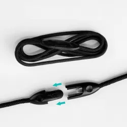 Transparenter Ausweishalter - mit Umhängeband
