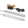 Bande de phare de voiture universelle - DRL - lumière LED - étanche - 2 pièces