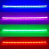 Lumière RVB - lumières DRL de voiture - bande LED colorée - étanche - 2 pièces