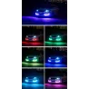 Lumière RVB - lumières DRL de voiture - bande LED colorée - étanche - 2 pièces
