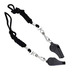 Sport referee whistle - with lanyard - aluminum alloyBaseball
