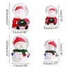 Christmas Santa Claus / snowman - snow globe - with LEDStatues & Sculptures