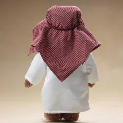 Arabtyylinen nalle - kamelilla - pehmolelu